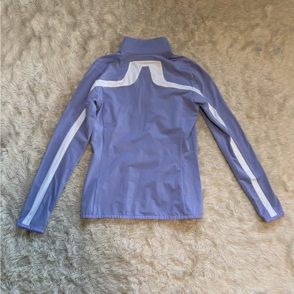 NWT J.Lindeberg Janice Mid Layer Golf Jacket in Lavender - Size Small - Picture 5 of 8